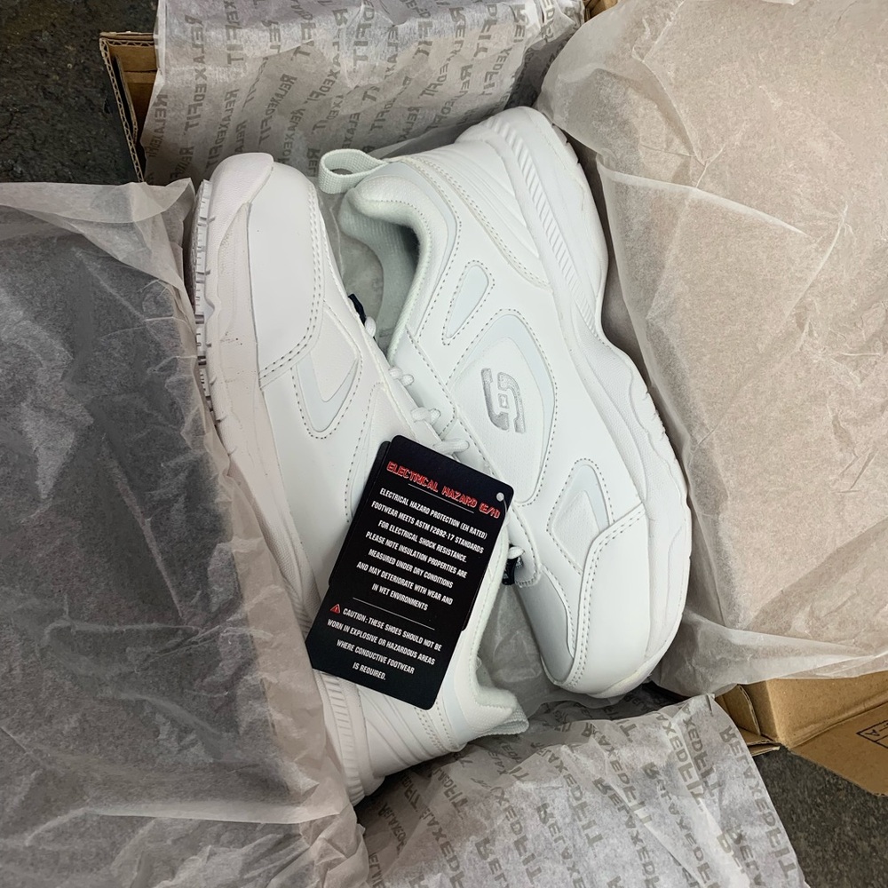 Skechers White Athletic Sneakers